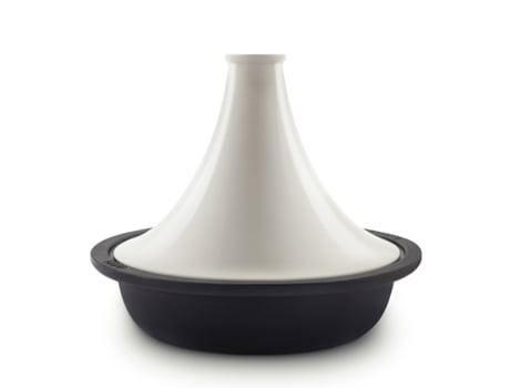 La Fonderie 1890 Tajine em ferro fundido esmaltado ASILAH (2.5 L- Bege)