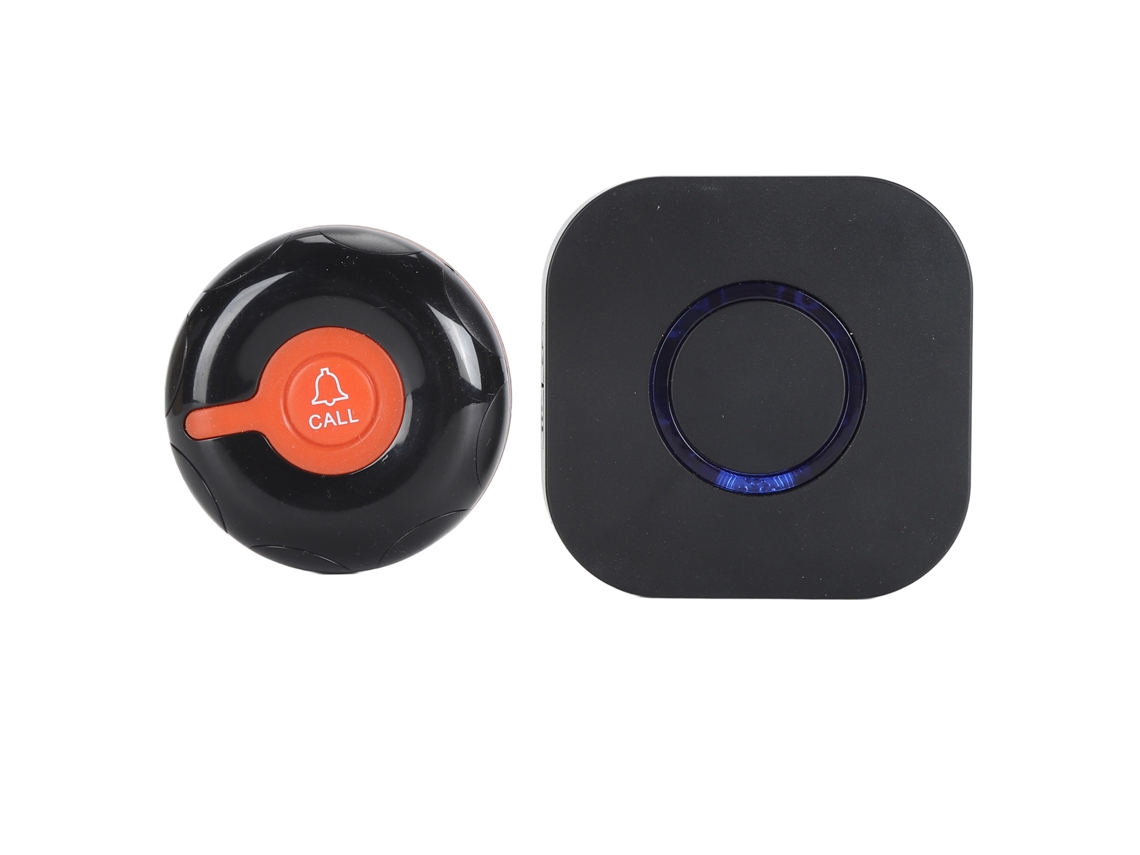 Aetheria sistema de Alerta Sem Fio 433mhz para Cuidadores com Ajuste de Volume e Campainha Multifuncional