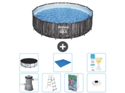 Bestway Piscina Bestway Steel Pro Max Redonda - 427x107 Cm - 8-peças S596