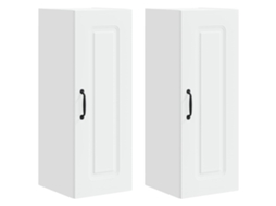 Conjunto de 2 Armários de Cozinha Kalmar Branco 30x31x80 cm MAISON EXCLUSIVE