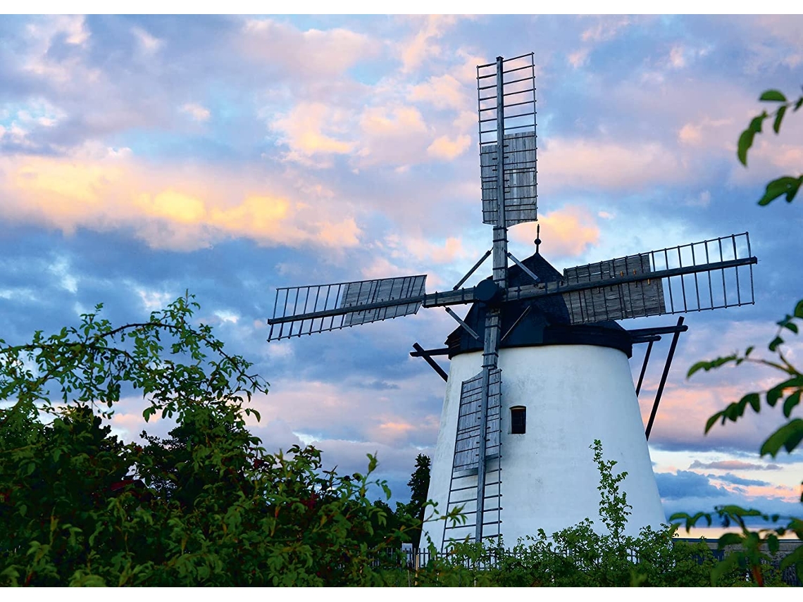 Puzzel Windmühle Bei Retz Quebra cabeça de 1000 Peças RAVENSBURGER