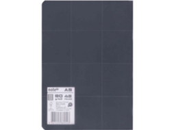 Caderno Agrafado Flexível A5 Pautado Preto Pure Leccit Note!