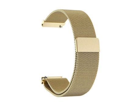 Bracelete Pulseira Milanese Mesh Para Amazfit T Rex Dourado Saisiyiky