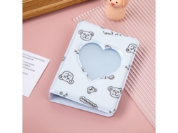 Porta, Cartões Kpop de 7,6 Cm , Mini Álbum de Fotos Kpop, Foto BRILVIBERA (branco)