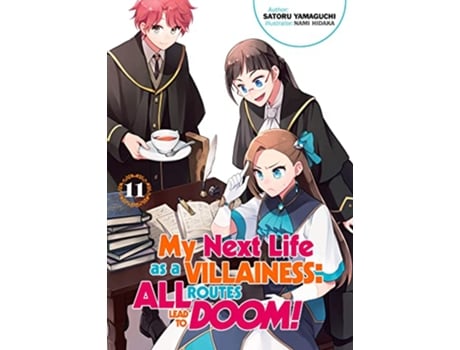 Livro My Next Life as a Villainess All Routes Lead to Doom! Volume 11 de Satoru Yamaguchi (Inglês)