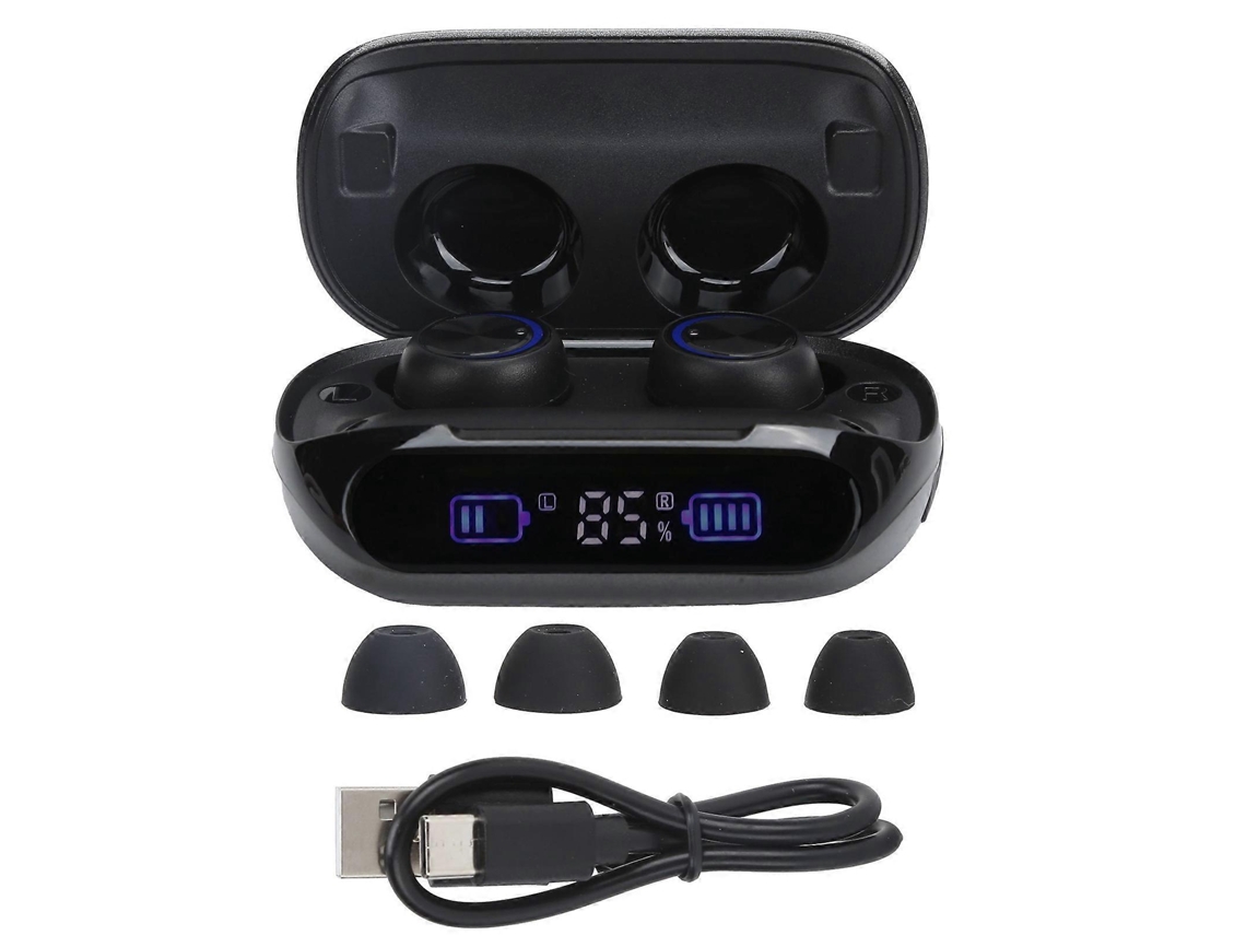 Fones De Ouvido Sem Fio Bluetooth H66 Com Display Digital, Fones De Ouvido Estéreo Verdadeiramente Sem Fio Ly Ebike