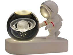 Luminária Noturna Decorativa Charmosa Com Tema Espacial Estudantes E