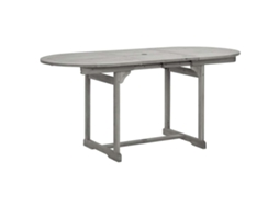 Maison Exclusive - Mesa De Jantar P/ Jardim (120-170)x80x75 Cm Acácia Maciça