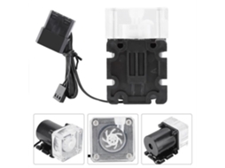 HURRISE Kit de Resfriamento de Água Silencioso para Computador Radiador de Resfriamento de Pc com Bomba Submersível