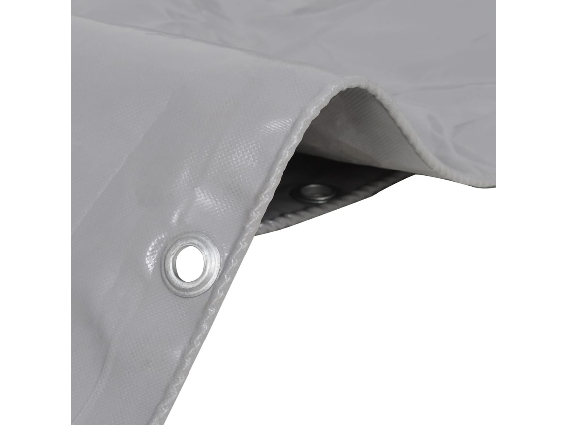 Maison Exclusive - Tela 650 G/m² 3x5 M Cinzento