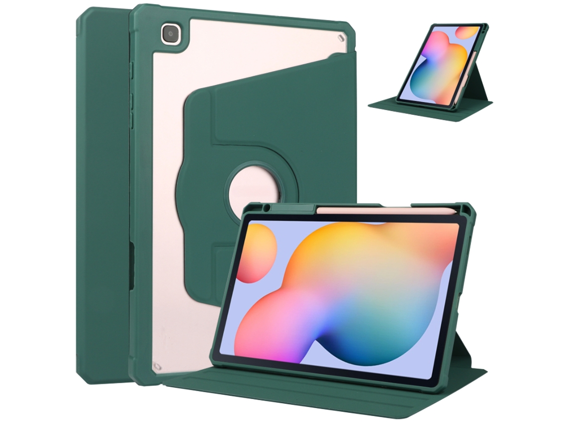 Capa Para Samsung Galaxy Tab A7 Lite (8.7") T220/t225 Verde Escuro Cuich