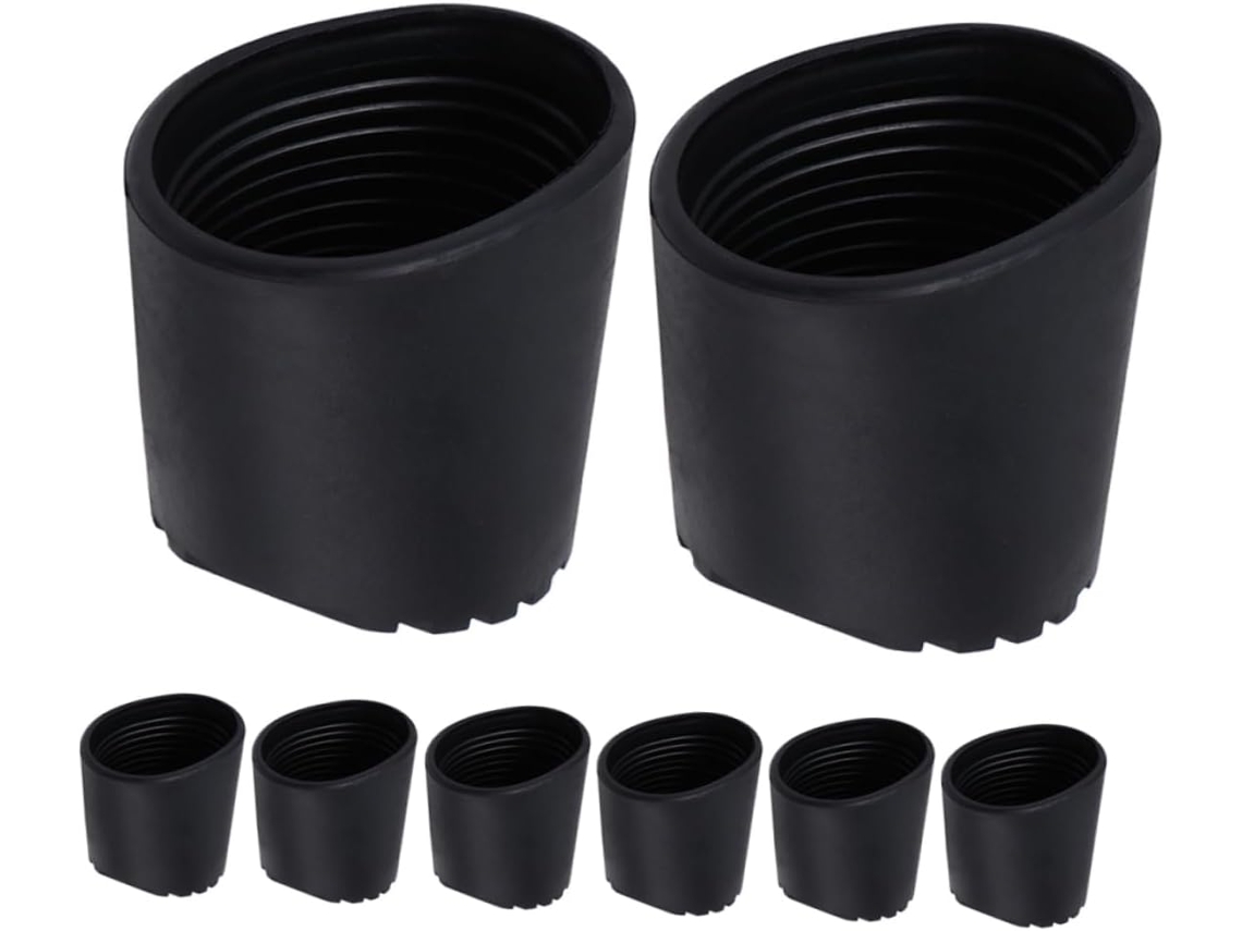 Conjunto De 8 Peças De Almofadas Antiderrapantes Para Escadas Extensíveis, Com Pontas De Borracha.