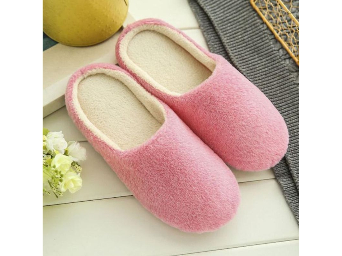 2026 zapatos de Casa de Lana Suave para Mujer Invierno Algodón Plush