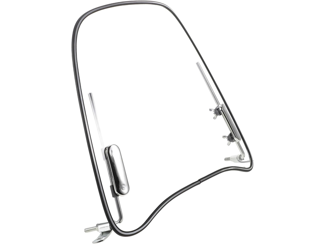 Kit de montagem transparente para substituição de detectores de para-brisa de motocicleta