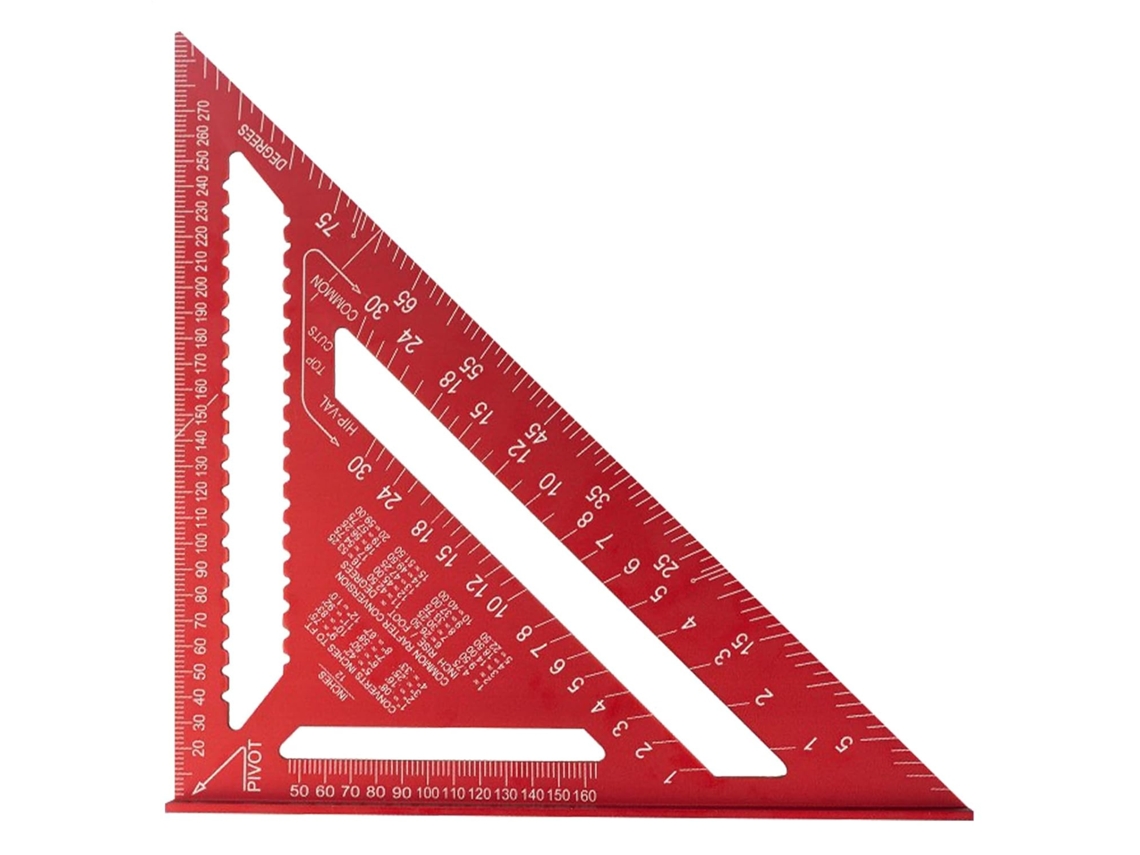 Lurelia Régua Triangular Em Metal Com Durável Para Engenharia