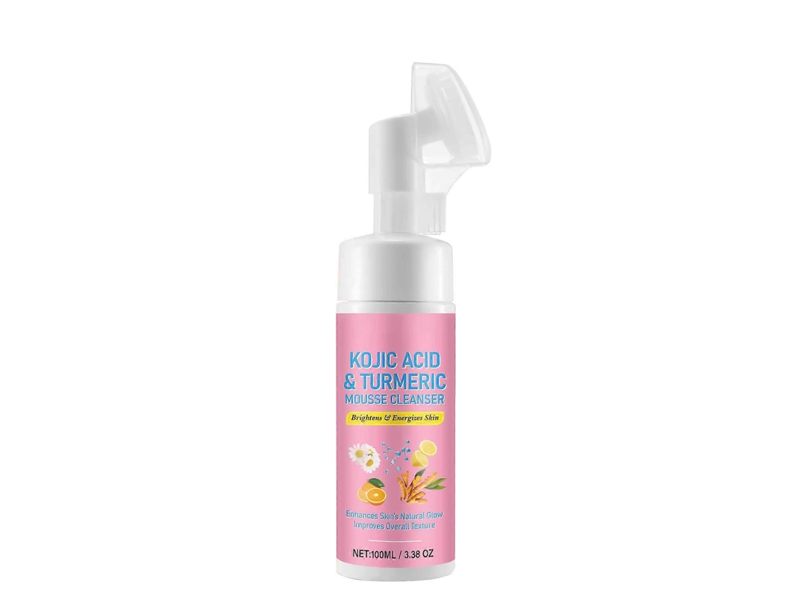 Mousse De Limpeza Com Cúrcuma, Limpeza Profunda, Refrescante, Controle Da Oleosidade, Espuma De Limpeza Facial.