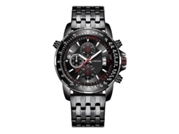 Relógio Masculino Multifuncional De Quartzo Ochstin 7261 Com Pulseira De Aço.