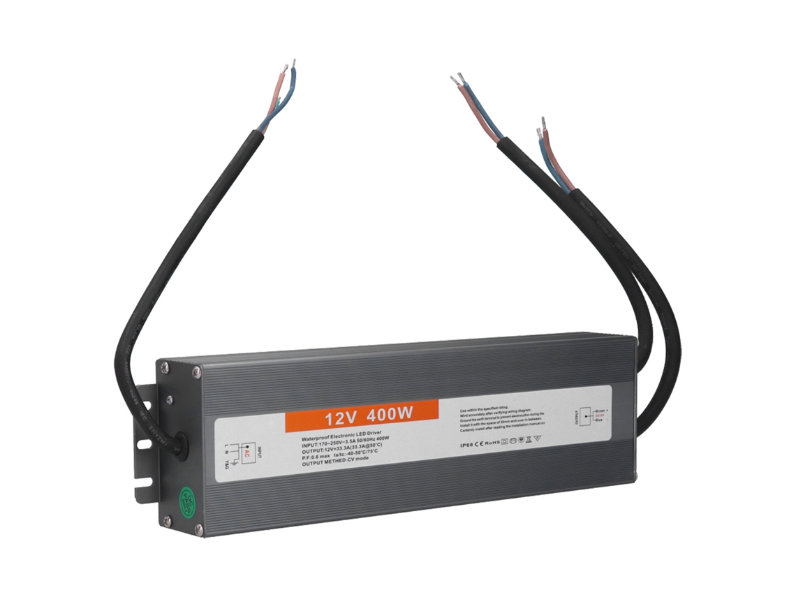 Laxiscreed Driver Led Ultra-fino, À Prova D'água, 400w, 170-250v, Com Interruptor