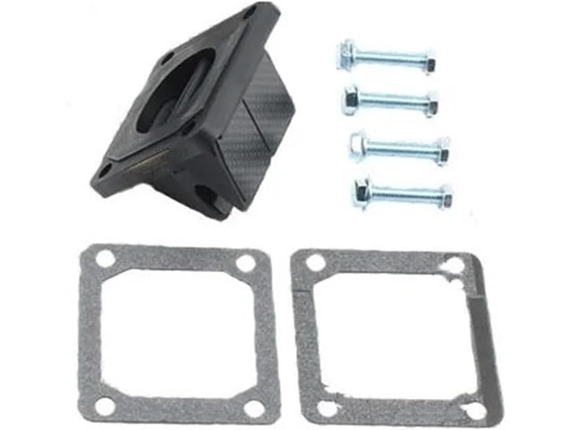 Kit de Válvulas Palheta em Fibra Carbono para Motocicletas Yamaha Válvula Yz 125 Y125z Fabricada Materiais