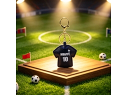 Chaveiro de Camisa Futebol Genérica, Acessório Torcedor da Copa do Mundo e Eurocopa, Presente Fãs, Ergonômico, Uso Diário STELASPLEN