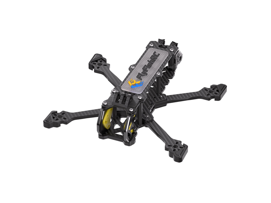 Preto 3 Polegadas Flyfishrc Volador Ii Vx3 144mm Kit Frame Carbono T700 Suporte Dji O4 Air P/ Drone Fpv Racing Diy MDUG