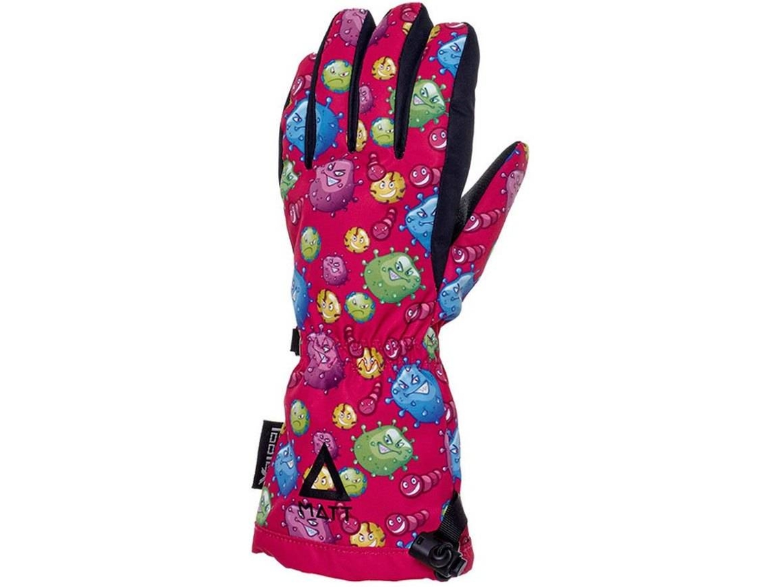Luvas para Homem MATT Bubble Monsterss Tootex Multicor para Esqui (5 anos)