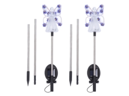 Conjunto de 2 Luminárias Solares de Anjo em Led CHABERLU
