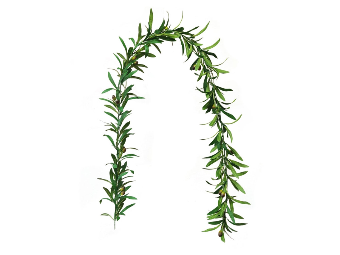 Guirlanda de Vinho Artificial 185cm para Decoração de Casamento | S/MARCA