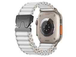 Bracelete Apple Watch Nylon Canelado Largo Off Road XIAOMOYU