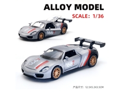 Miniatura de Carro em Escala 1/36, Feita em Metal Fundido, Presente para Crianças. MDUG