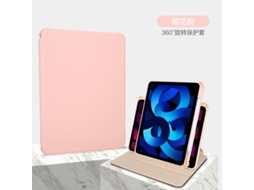 Lurelia Capa Para Ipad Air1 Air2/ 9,7 2017/2018, Giratória, Leve E Fina, Rosa