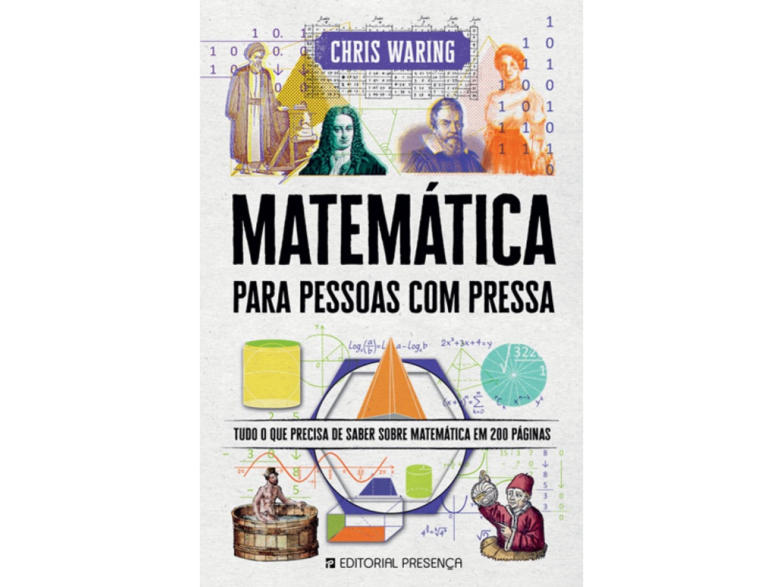 Livro Matemática para Pessoas com Pressa de Chris Waring (Português)