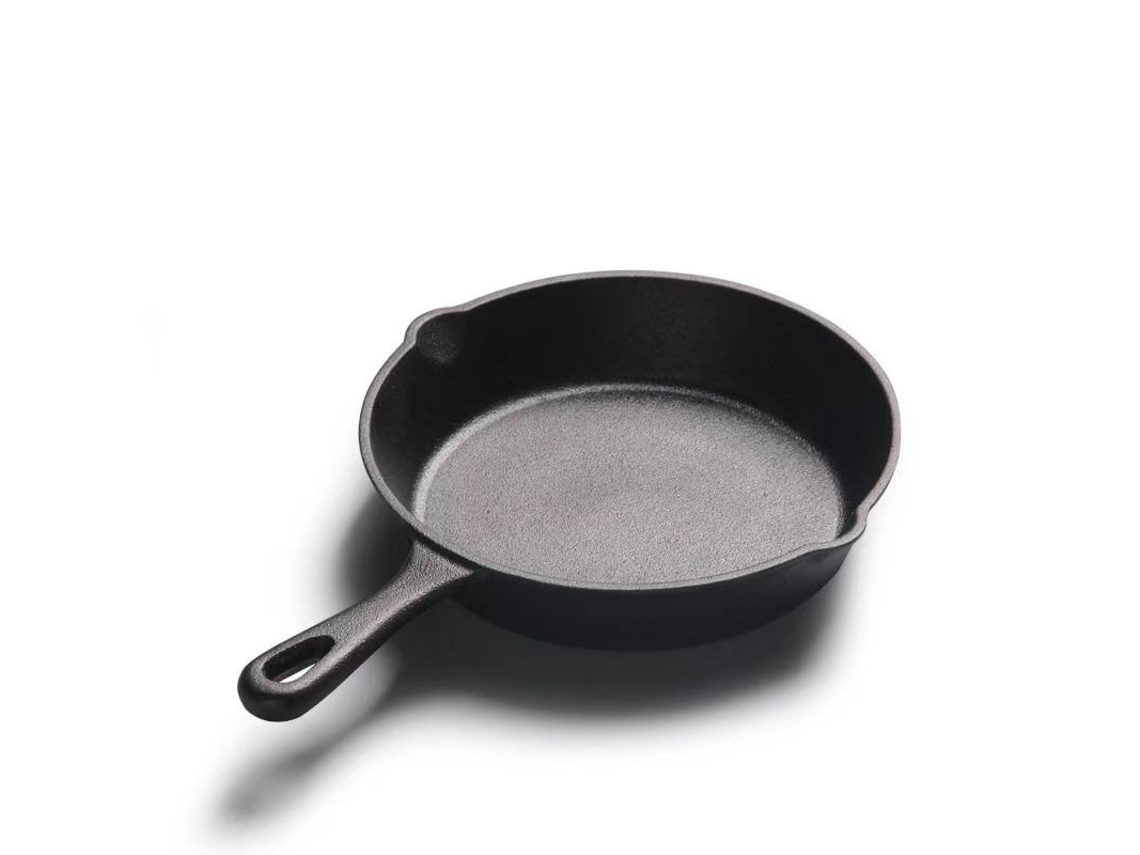 Frigideira De Ferro Fundido, Frigideira Para Bife, Frigideira Antiaderente, 20 Cm X 4,7 Cm