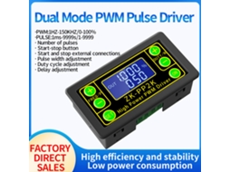 Gerador De Sinais Pwm Zk-pp2k Para Motor Led Válvula Solenoide