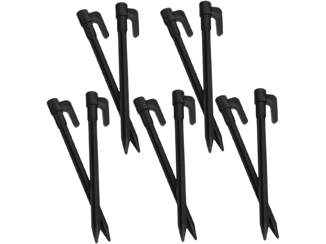 Estacas De Plástico Para Barraca De Camping, Para Camping E Trilhas