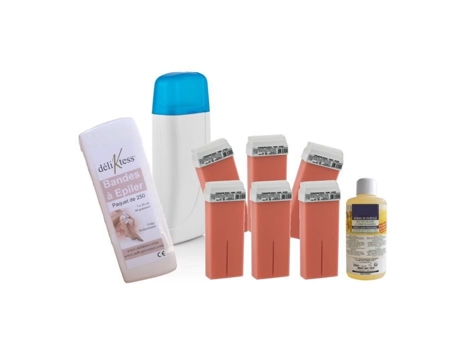 Déliktess® Kit De Depilação Pro Cartuchos Rosa Mfb Provence
