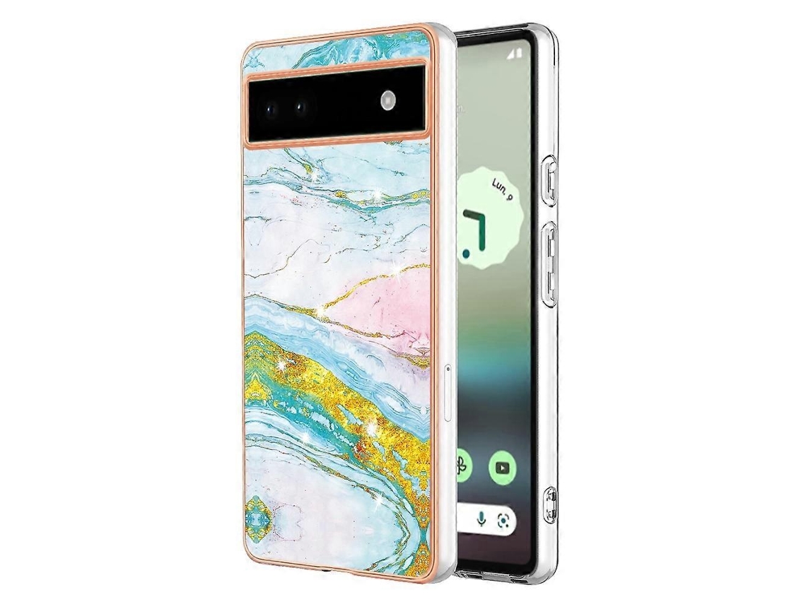 Capa Telemóvel Em Tpu Com Proteção Anti-choque Para Google Pixel 6a Elysve