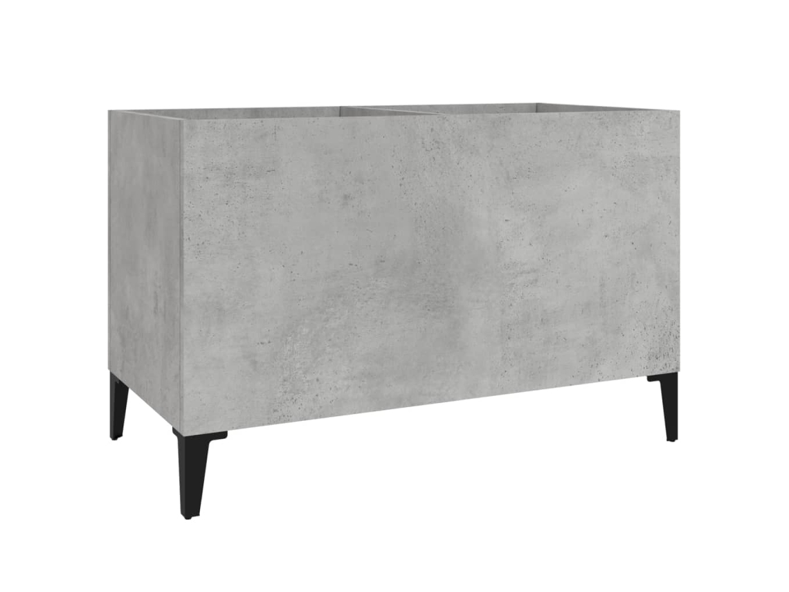 Record Cabinet, Record Cabinets Vidaxl Cinzeto Madeira Processada (n/a)
