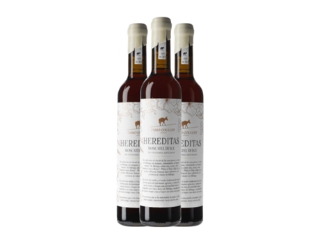 Vinho doce FABIO COULLET Hereditas Vend Asoleada Sierras de Málaga Garrafa Medium (0.5 L - 3 Unidades)