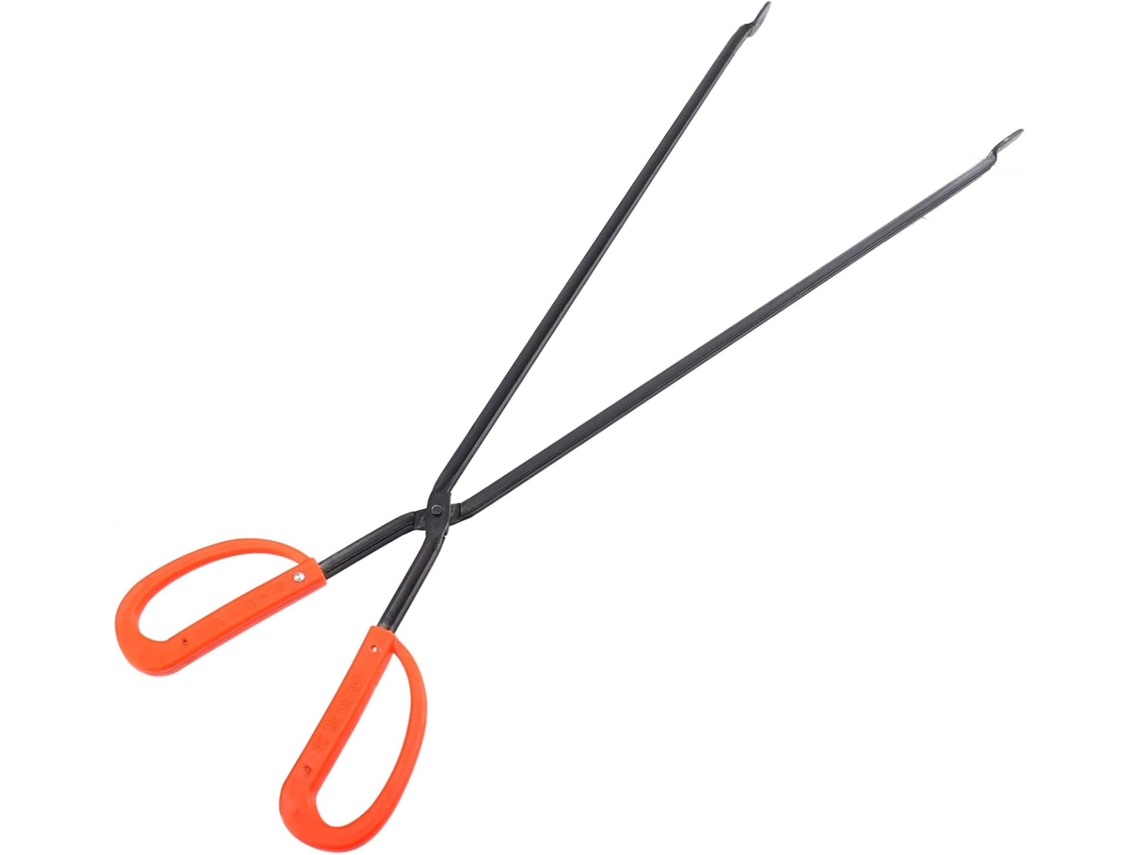 Pinça De Ferro Para Lareira Toyvian 60cm, Ideal Para Uso Doméstico, Grelhar, Churrasco E Lareira Cabo Resistente Ao