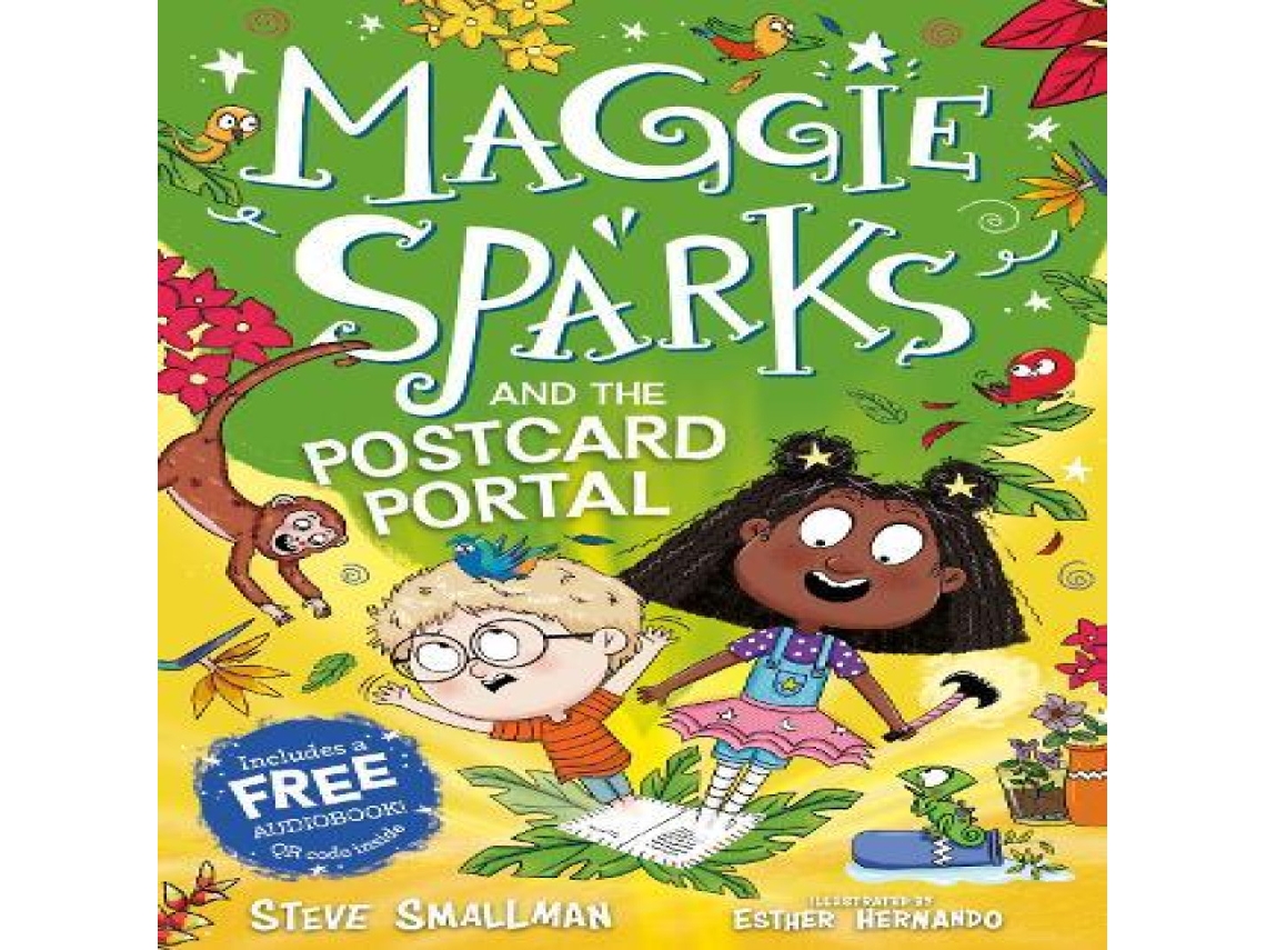 Livro Maggie Sparks and the Postcard Portal de Steve Smallman (Inglês)