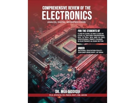 Livro Comprehensive Review of the ELECTRONICS de Dr Mohammad Ghufran Ali Siddiqui (Inglês)