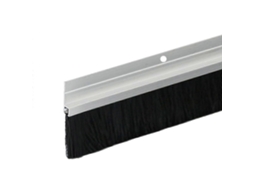 Vedação Da Porta Faixa De Vedação Inferior Puxador Com Placa De Alumínio E Escova De Nylon Slowmoose