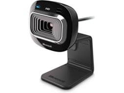 Webcam MICROSOFT LifeCam HD-3000 (HD - 1 MP - Microfone Incorporado)