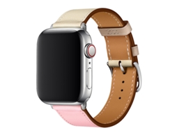 Pulseira De Substituição Panoona Para Apple Watch 44mm/45mm/46mm/49mm/42mm (séries 3, 2 E 1) Rosa E Branco