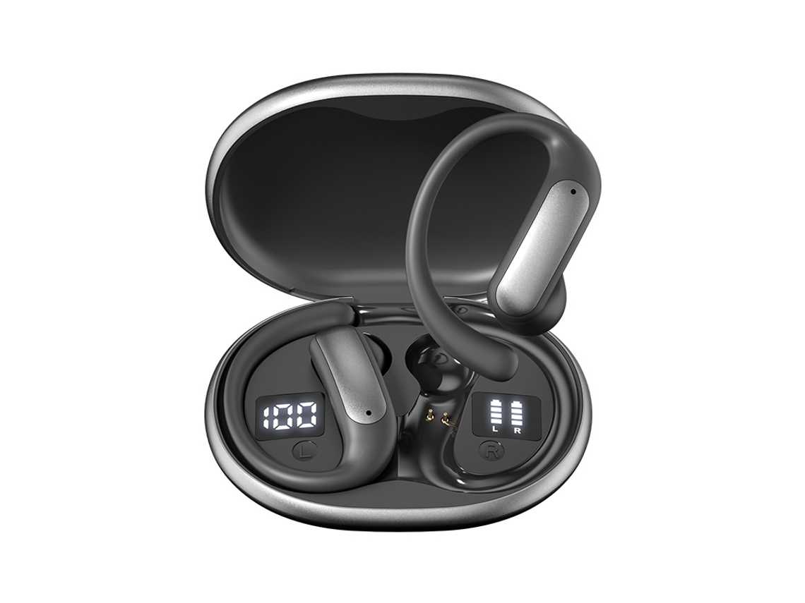 Fones De Ouvido Bluetooth 5.4 De Orelha Aberta, Som Estéreo Hi-fi, Conexão Estável, Bateria De Longa Duração, Ipx5 (preto)