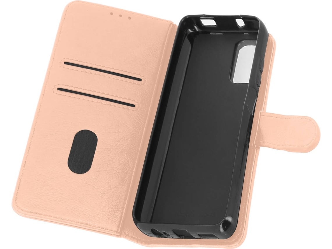 Capa Xiaomi Redmi Note 10s Folio-chester-rg-rn10r Livro Rosa