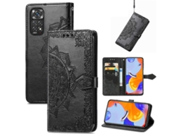 Capa De Celular Flip Em Couro Com Estampa De Mandala Floral Para Xiaomi Redmi Note 11 Pro 4g Global