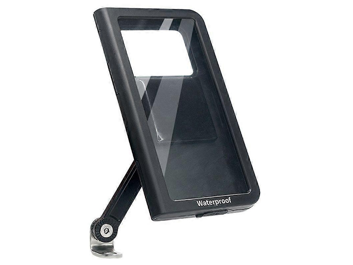 Suporte Impermeável Para Celular De Moto Com Fixação No Retrovisor
