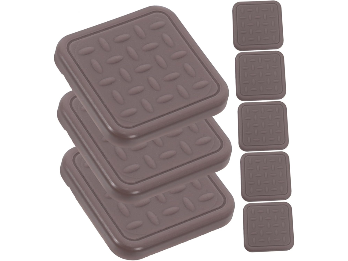 Protetores De Silicone Antiderrapantes Para Pés Cadeiras, Ideais Para Proteger O Piso E Acomodar Móveis De Escritório Em